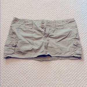 Dear ab Green Cargo Skirt Size 2